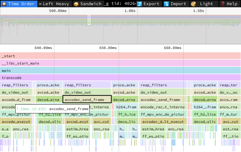 Speedscope: visualize what your program is doing and where it is spending time