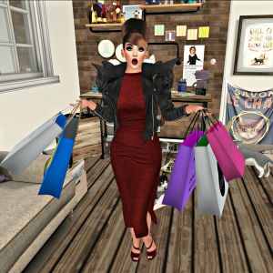 kitty's been shopping