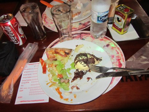 Salad Pizza Salad Pizza