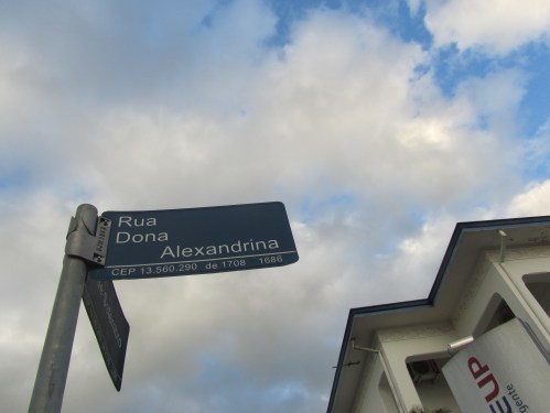 Rua Dona Alexandrina Rua Dona Alexandrina