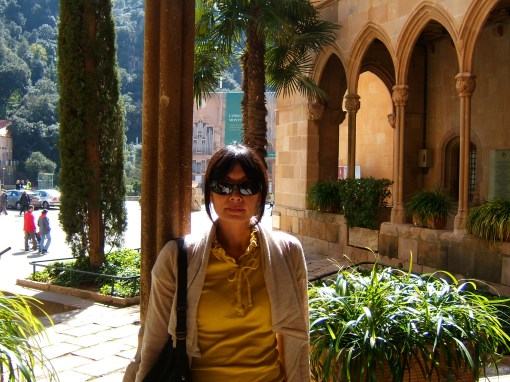 barca15 another shot atop Montserrat