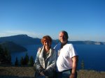 SunsetAtCraterLake Sunset at Crater Lake - Hil & Me