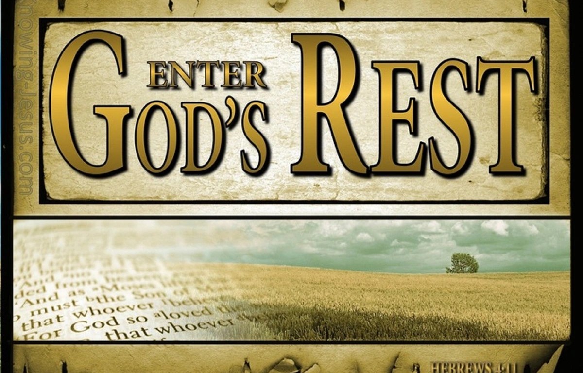 TIME FOR REST IN JESUS-YESHUA YE ALL!!