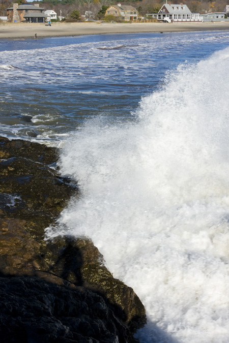Beach and Big Wave