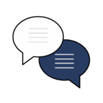 illustration of speech bubbles