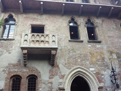 The famous balcony