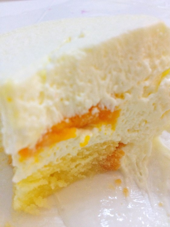 Komugi Mango Cheese Slice. A little sweet but very smooth!