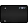 Ridge Wallet Tracker Card Compatible with Apple Find My, Slim Tracking Card - Wallet Finder, Item Locator for Luggage Tags, Passports, Phone - MFi Certified, IPX67 Water Resistance