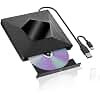 mthstec External Blu Ray Drive, External Bluray Burner with USB 3.0 & Type-C, External Bluray CD DVD Reader, Bluray Writer for PC, USB External Blu-ray Drives for Windows XP/7/8/10/11 MacOS