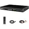 Blu Ray DVD Player, WISCENT Full HD 1080p Home Theater Disc System, Region A/1 Blu-Rays,HD Blu-Ray DVD Player for TV with Coaxial Audio/HDMI/AV/Output, USB Input, Built-in PAL NTSC