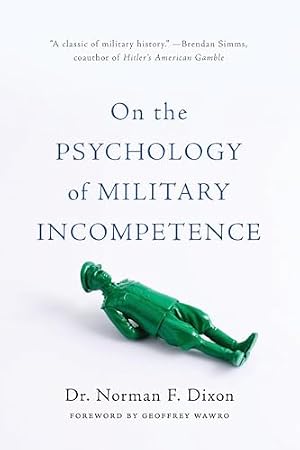 Book cover On the Psychology of Military Incompetence