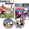AB Blast Exercise DVDs for Seniors & Beginners- Trim Waistline- Get Energized & Stronger- Low Impact- NO Floor Exercise for seniors Fitness for Seniors DVD, Chair exercises for seniors for your core.