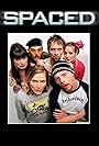Katy Carmichael, Julia Deakin, Nick Frost, Mark Heap, Simon Pegg, and Jessica Hynes in Spaced (1999)