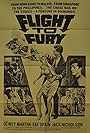 Jack Nicholson, Dewey Martin, and Fay Spain in Flight to Fury (1964)
