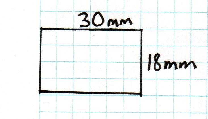 flag lego scale