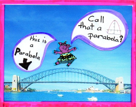 Mathspig does Sydney Harbour Bridge