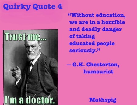 Mathspig Quirky Quote 4