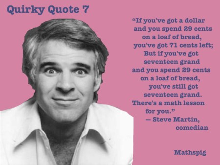 Mathspig Quirky Quote 7