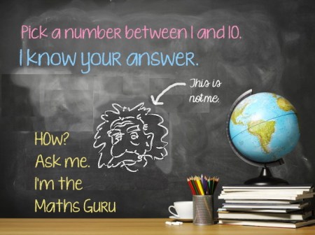 Mathspig chalkboard 1