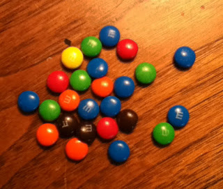 m&ms table