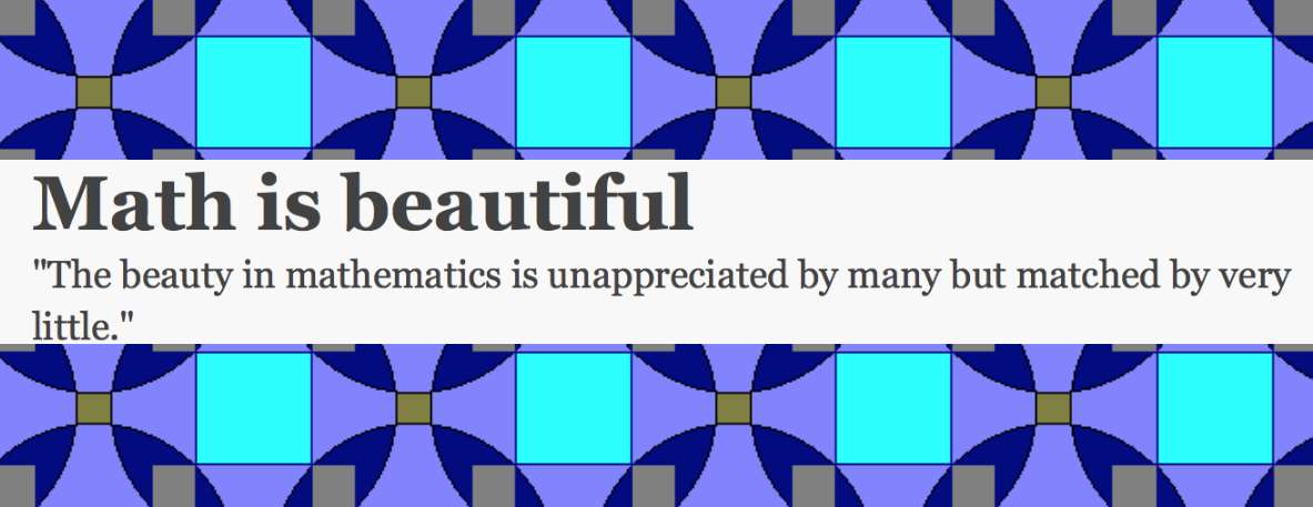 6. Creative blogs mathspig