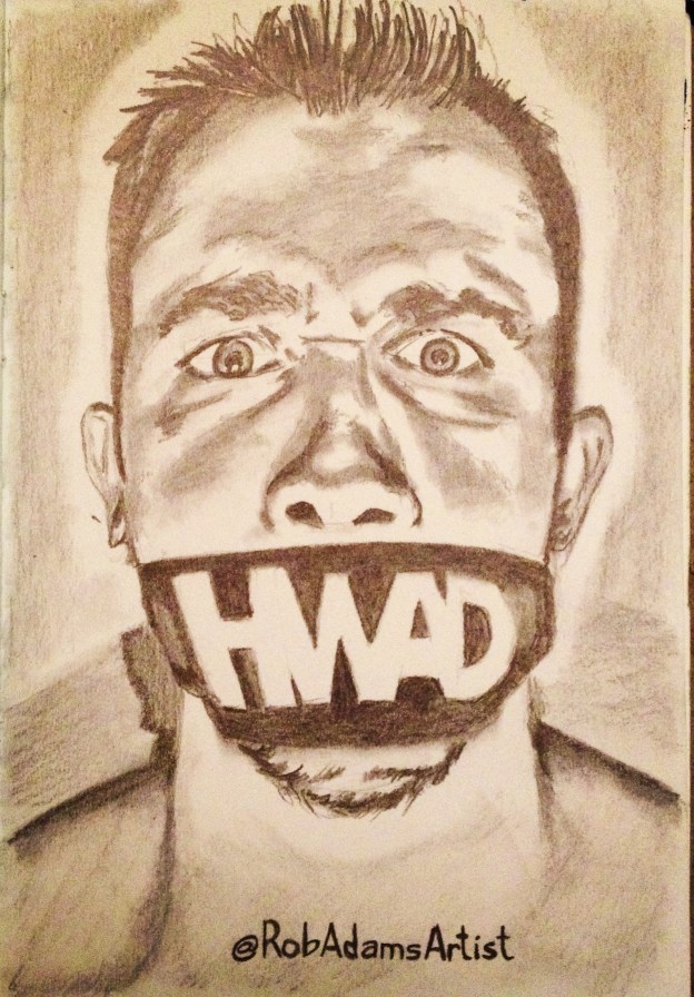Rob Adams - pencil drawing