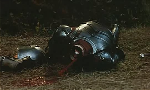 Beheaded knight