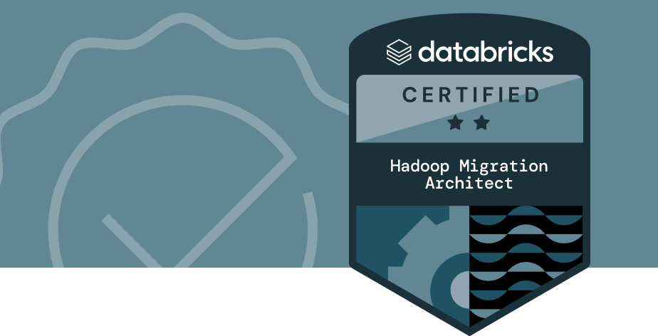 Architecte de migration Hadoop Logo de certification Databricks