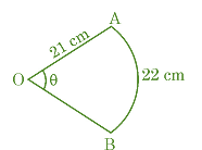 A circular arc