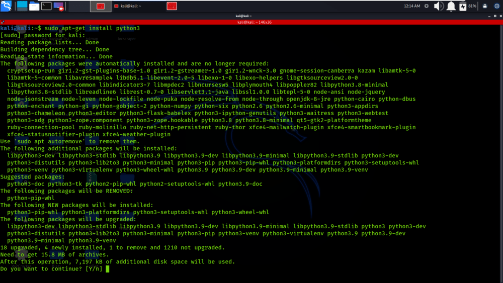 Install-the-current-version-of-Python3