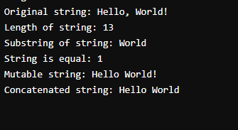 output