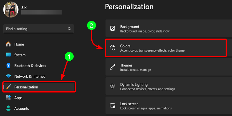 Customize Taskbar in Windows 11