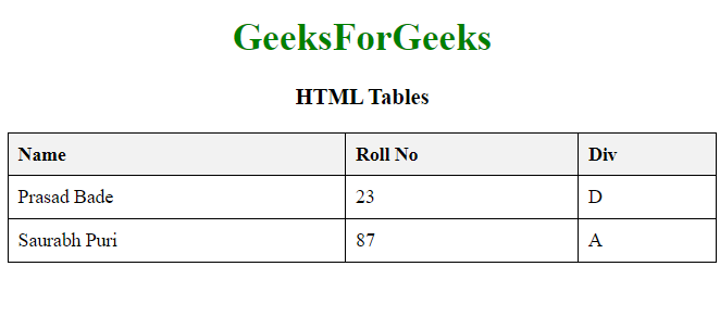 html-tables