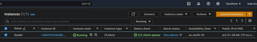 Launch Instance
