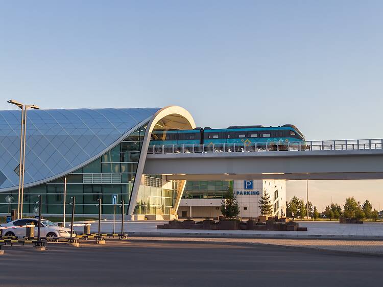 Central Asia’s first urban light rail has just launched in Astana Central Asia’s first urban light rail has just launched in Astana