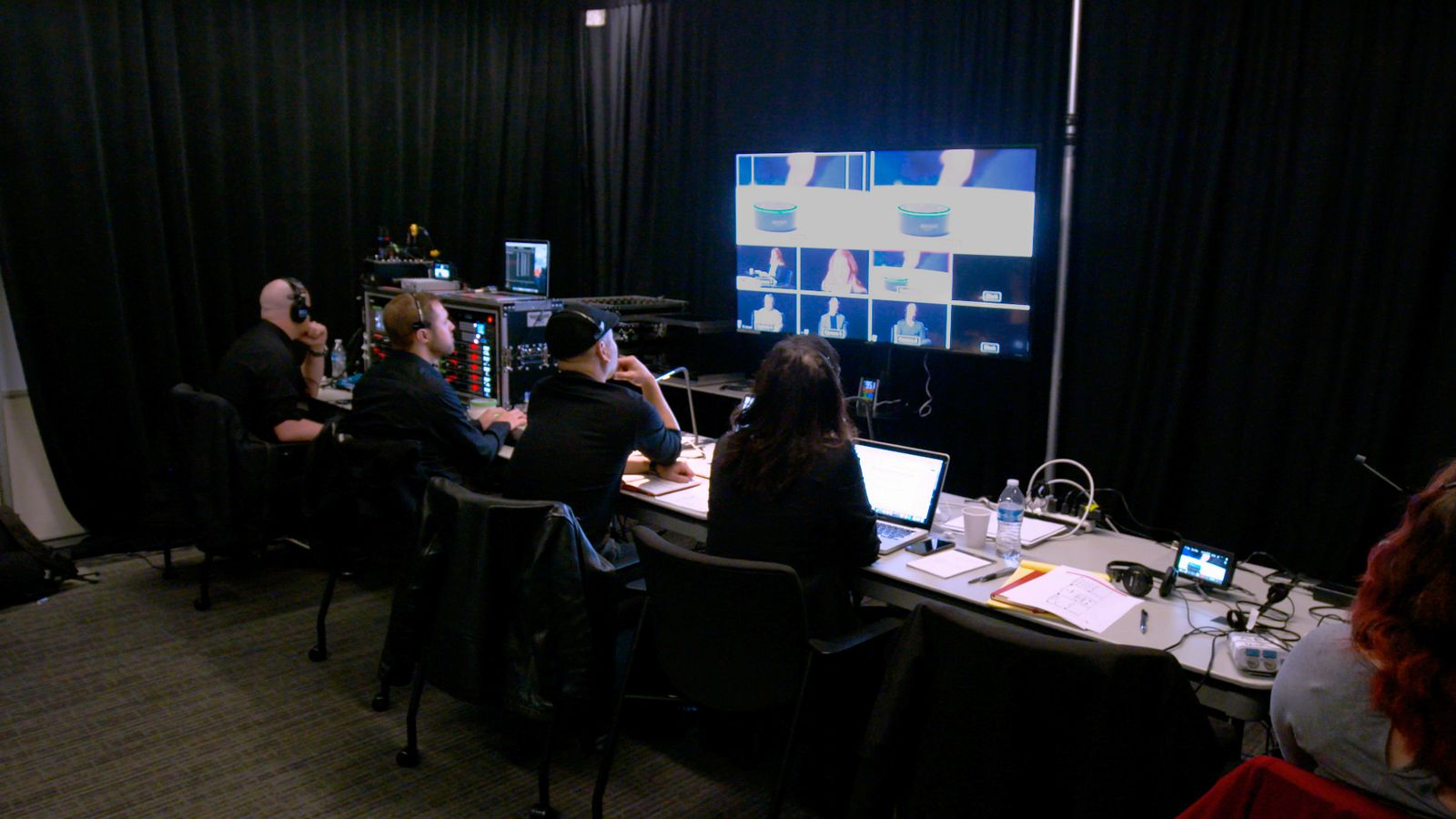 Image may contain Human Person Furniture Chair Table Desk Electronics Screen Monitor Display Laptop and Computer