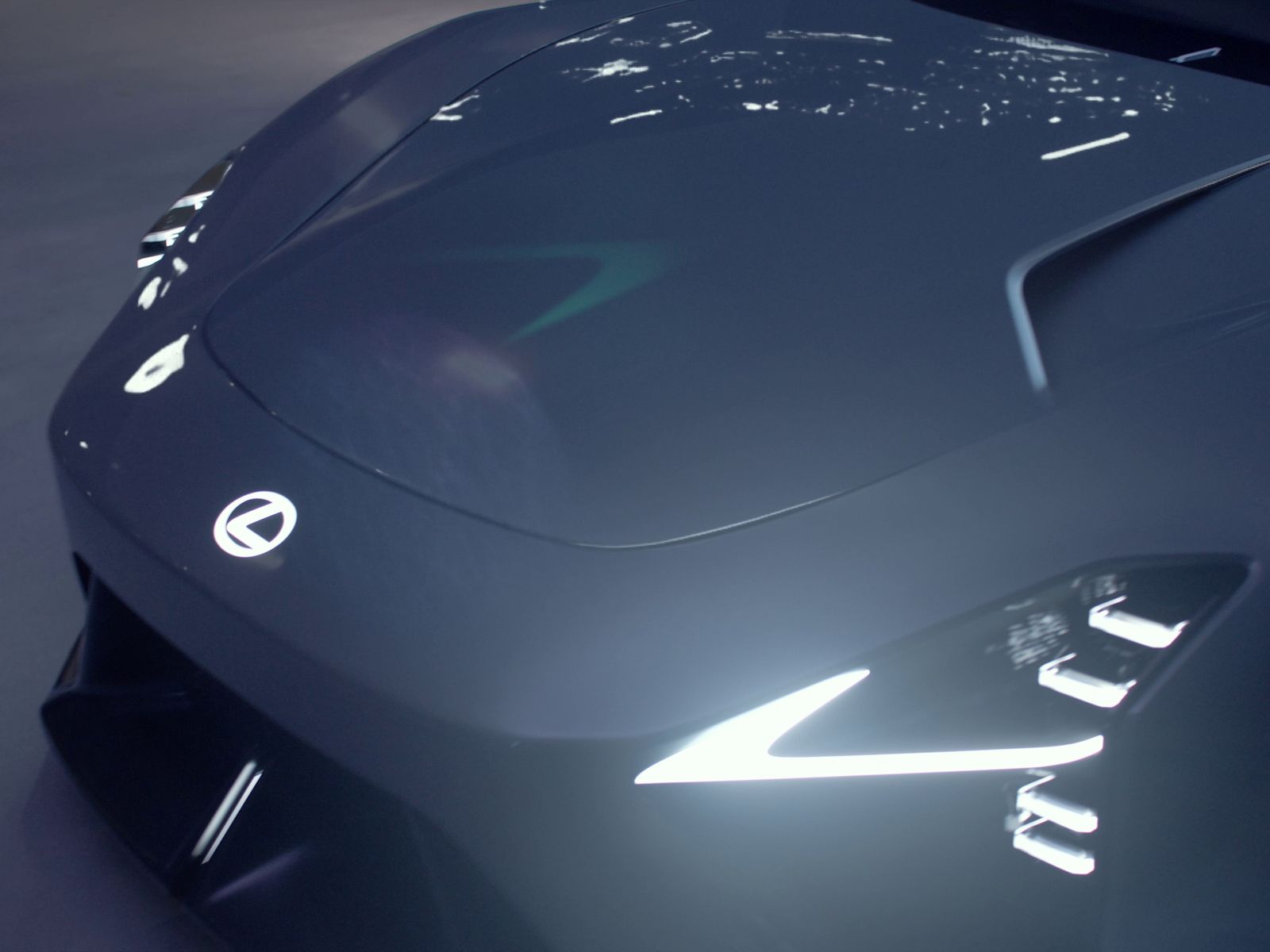 世界初公開された「Lexus LFA Concept」の姿