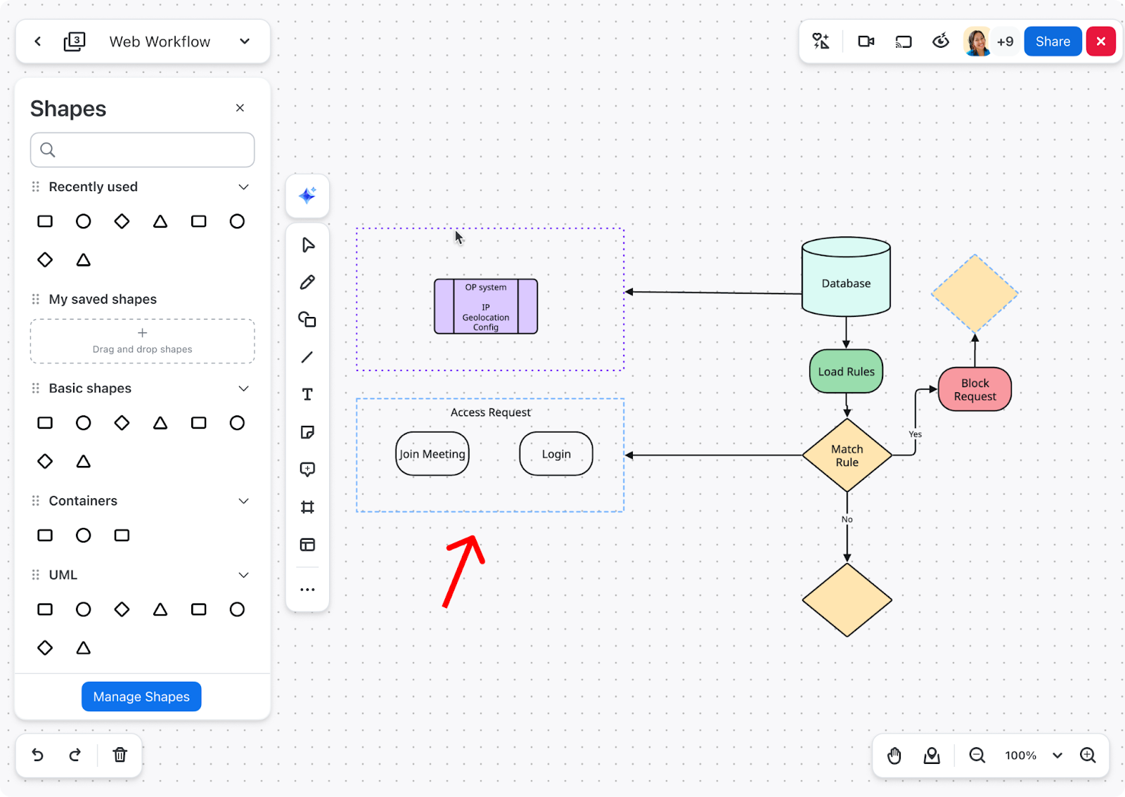 Containers for advanced diagramming Containers for advanced diagramming