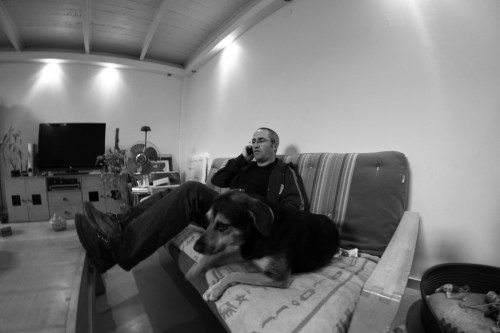 On the couch with Dexxy