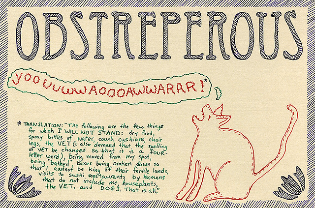 obstreperous