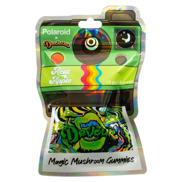 Polaroid x Devour Shroom Gummies 5G