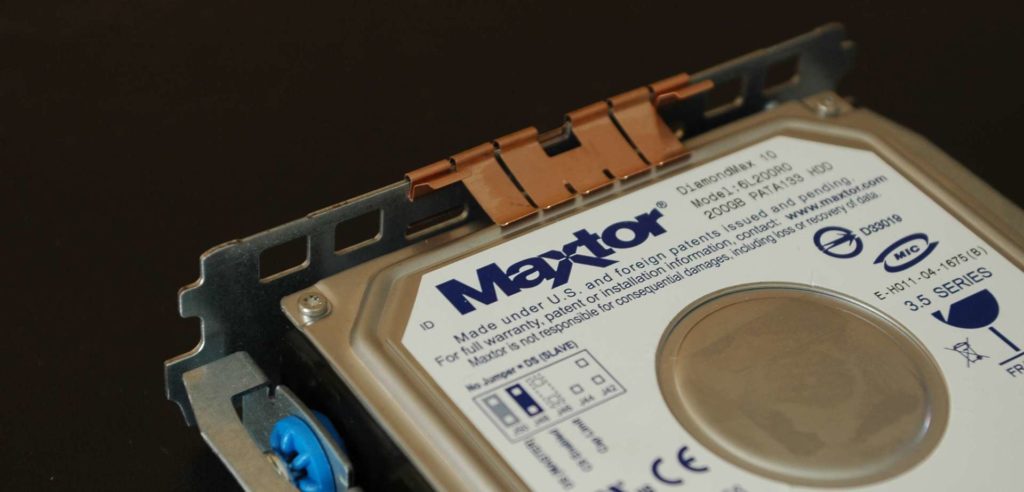 Extrémité du disque