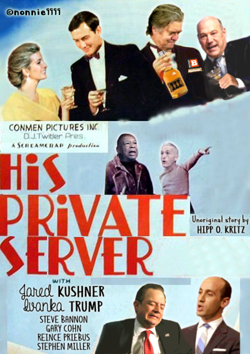 his private secretary