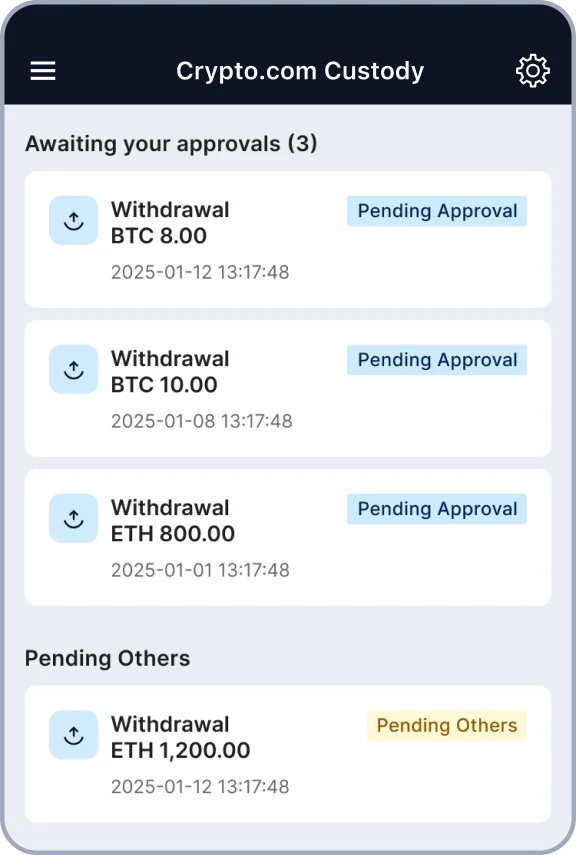 crypto.com custody mobile