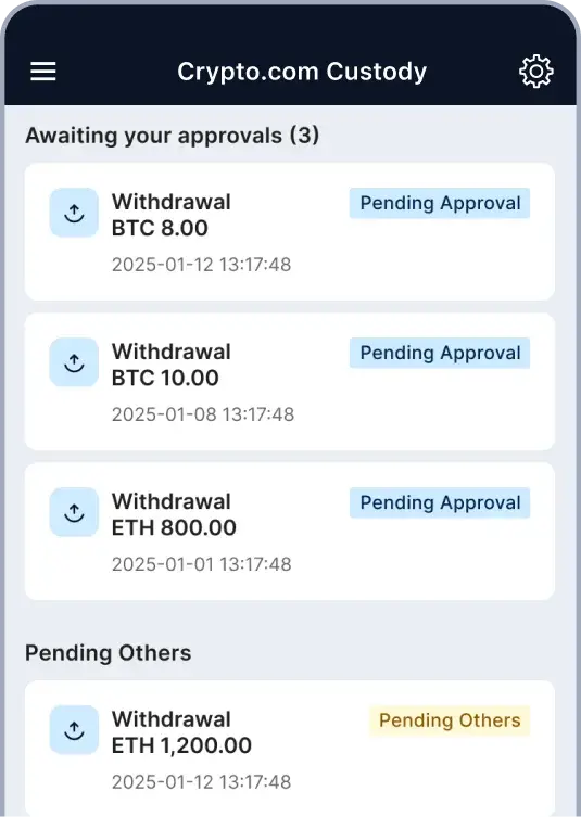 crypto.com custody mobile