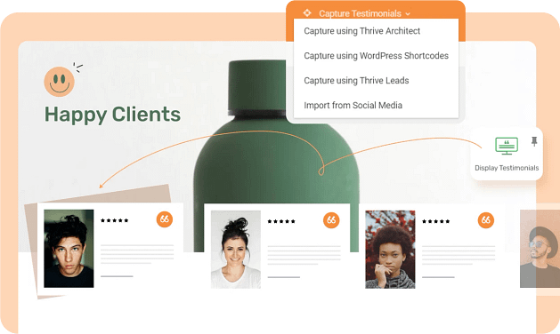 Dynamic Testimonials Use social proof