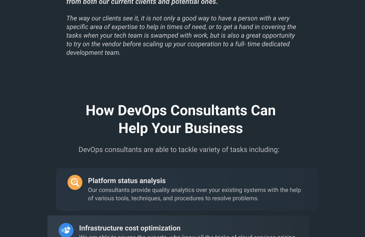 DevOps Consulting Services 8
