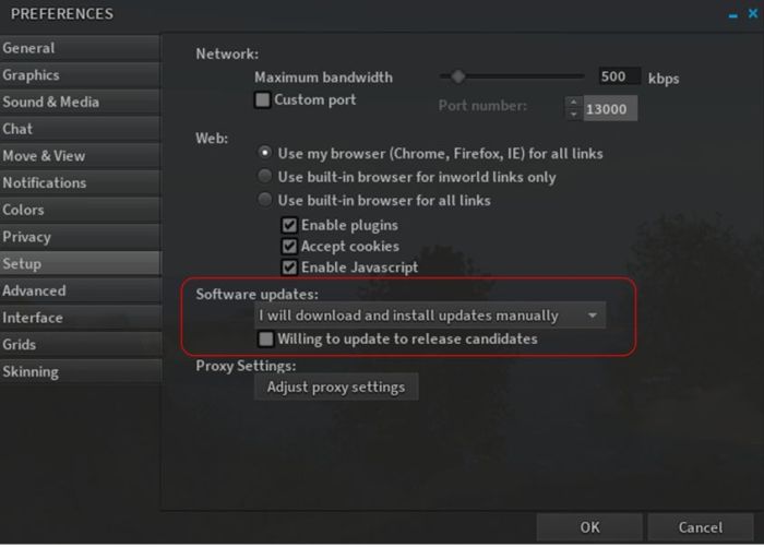 Alchemy 4.0.0 includes auto-update options to help with maintaining parity with latest releases / receiving beta version updates