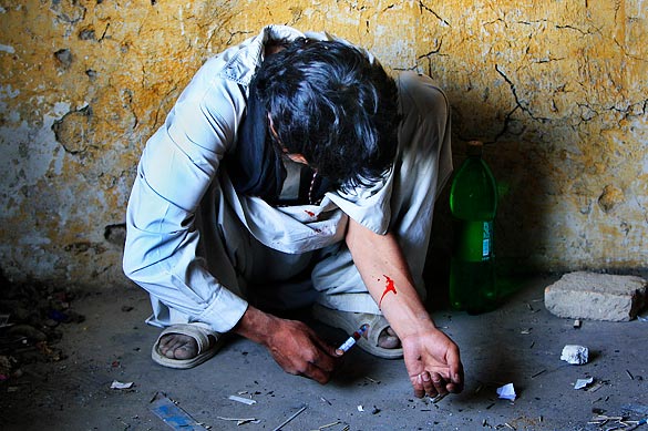 heroin addict