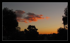 sunset_cloud and glow